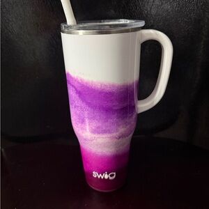Swig Purple Ombre Insulated Tumbler with Handle
